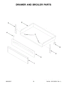 02 - Cooktop Parts parts for Whirlpool Range AER6303MFW1 from AppliancePartsPros.com