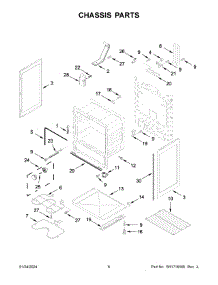 06 - Drawer And Broiler Parts parts for Whirlpool Range AER6303MMS1 from AppliancePartsPros.com