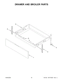 02 - Cooktop Parts parts for Whirlpool Range AER6603SMS1 from AppliancePartsPros.com