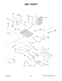Unit Parts parts for Whirlpool Refrigerator ASI2575GRB11 from AppliancePartsPros.com