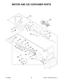 02 - Cabinet Parts parts for Whirlpool Refrigerator ASI2575GRB12 from AppliancePartsPros.com
