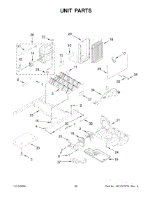 11 - Unit Parts parts for Whirlpool Refrigerator ASI2575GRB12 from AppliancePartsPros.com