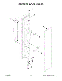 03 - Refrigerator Liner Parts parts for Whirlpool Refrigerator ASI2575GRB12 from AppliancePartsPros.com