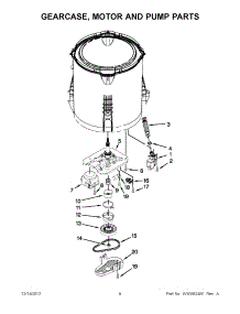 03 - Basket And Tub Parts parts for Whirlpool Washer CAW9244BW0 from AppliancePartsPros.com