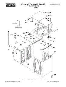 02 - Controls And Water Inlet Parts parts for Whirlpool Washer CAW9244XQ0 from AppliancePartsPros.com