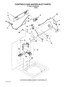 04 - Gearcase, Motor And Pump Parts parts for Whirlpool Washer CAW9244XQ0 from AppliancePartsPros.com