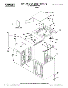 02 - Controls And Water Inlet Parts parts for Whirlpool Washer CAW9244XQ2 from AppliancePartsPros.com