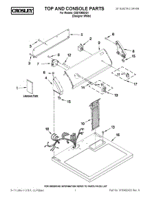 04 - Optional Parts (Not Included) parts for Whirlpool Dryer CED126SXQ1 from AppliancePartsPros.com