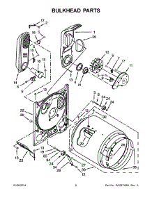 04 - Bulkhead Parts parts for Whirlpool Range CGD126SDW0 from AppliancePartsPros.com