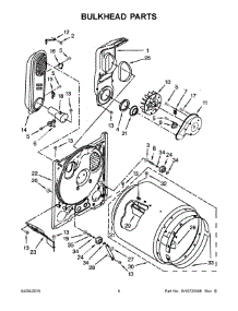 04 - Bulkhead Parts parts for Whirlpool Range CGD126SDW1 from AppliancePartsPros.com