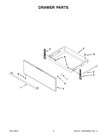 05 - Drawer Parts parts for Whirlpool Air Conditioner IEL730CS0 from AppliancePartsPros.com