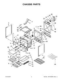03 - Chassis Parts parts for Whirlpool Air Conditioner IEL730CS1 from AppliancePartsPros.com