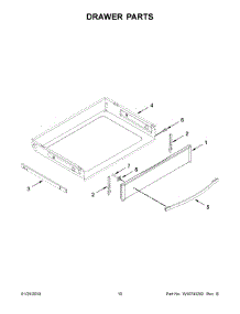 06 - Drawer Parts parts for Whirlpool Range IGL730CS0 from AppliancePartsPros.com