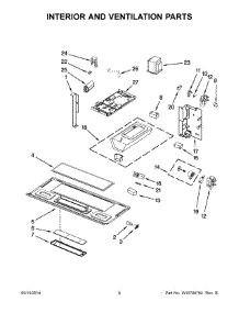 04 - Interior And Ventilation Parts parts for Whirlpool Microwave IMH2205AW1 from AppliancePartsPros.com