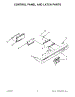 03 - Control Panel And Latch Parts