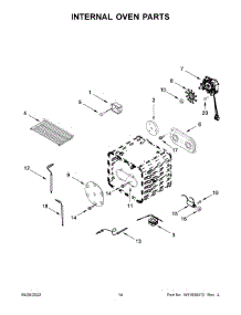 08 - Internal Oven Parts parts for Whirlpool Range JGRP430HL05 from AppliancePartsPros.com