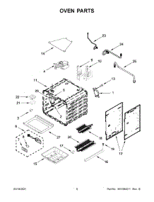 05 - Oven Parts parts for Whirlpool Range JGRP436HM00 from AppliancePartsPros.com