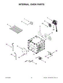 08 - Internal Oven Parts parts for Whirlpool Range JGRP536HM01 from AppliancePartsPros.com