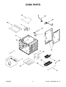03 - Cooktop, Burner, And Grill Parts parts for Whirlpool Range JGRP636HL00 from AppliancePartsPros.com