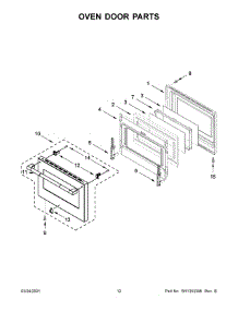 04 - Chassis Parts parts for Whirlpool Range JGRP636HL00 from AppliancePartsPros.com