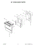 09 - 18" Oven Door Parts