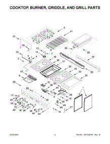 11 - 18" Internal Oven Parts parts for Whirlpool Range JGRP748HL00 from AppliancePartsPros.com