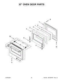 07 - Venting Parts parts for Whirlpool Range JGRP748HL00 from AppliancePartsPros.com