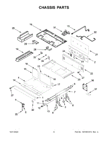 04 - Chassis Parts parts for Whirlpool Range JGRP748HL05 from AppliancePartsPros.com