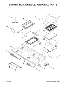 12 - Optional Parts (Not Included) parts for Whirlpool Range JGRP748HM00 from AppliancePartsPros.com