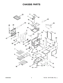 03 - Chassis Parts parts for Whirlpool Range JGS1450ML1 from AppliancePartsPros.com