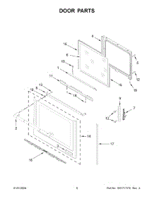 Door Parts parts for Whirlpool Range JIS1450ML1 from AppliancePartsPros.com