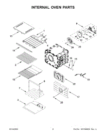 05 - Internal Oven Parts parts for Whirlpool Wall Oven JJW2430LL00 from AppliancePartsPros.com