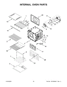06 - Internal Oven Parts parts for Whirlpool Wall Oven JJW2827LL01 from AppliancePartsPros.com