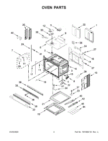 03 - Oven Parts parts for Whirlpool Wall Oven JJW2830LM00 from AppliancePartsPros.com