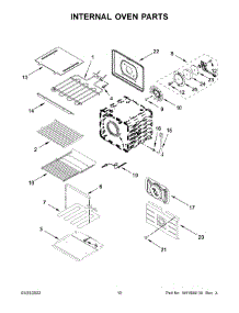 06 - Internal Oven Parts parts for Whirlpool Wall Oven JJW2830LM00 from AppliancePartsPros.com