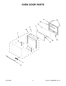 02 - Control Panel Parts parts for Whirlpool Wall Oven JJW3430DB01 from AppliancePartsPros.com