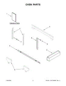 02 - Oven Parts parts for Whirlpool Microwave JMC2430LL01 from AppliancePartsPros.com