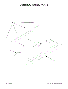 05 - Switch Parts parts for Whirlpool Range JMDFS30HL01 from AppliancePartsPros.com