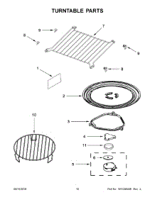 04 - Interior And Ventilation Parts parts for Whirlpool Microwave JMV9196CS6 from AppliancePartsPros.com