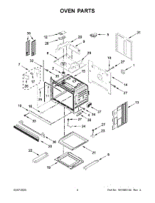 03 - Oven Parts parts for Whirlpool Microwave JMW2427LL02 from AppliancePartsPros.com
