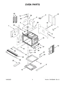 03 - Oven Parts parts for Whirlpool Microwave JMW2427LM00 from AppliancePartsPros.com