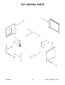 03 - Oven Parts parts for Whirlpool Microwave JMW2430IL03 from AppliancePartsPros.com