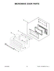 02 - Control Panel Parts parts for Whirlpool Microwave JMW2430IL03 from AppliancePartsPros.com