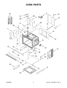 03 - Oven Parts parts for Whirlpool Microwave JMW2430LL04 from AppliancePartsPros.com