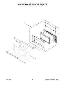 07 - Internal Microwave Parts parts for Whirlpool Microwave JMW3430IM00 from AppliancePartsPros.com
