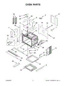 03 - Oven Parts parts for Whirlpool Microwave JMW3430LL00 from AppliancePartsPros.com