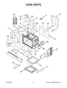 03 - Oven Parts parts for Whirlpool Microwave JMW3430LL02 from AppliancePartsPros.com