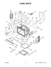 03 - Oven Parts parts for Whirlpool Microwave JMW3430LL03 from AppliancePartsPros.com