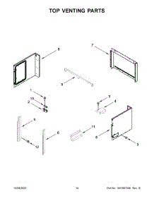 08 - Top Venting Parts parts for Whirlpool Microwave JMW3430LM00 from AppliancePartsPros.com