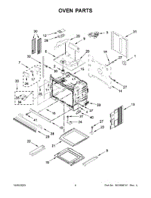 03 - Oven Parts parts for Whirlpool Microwave JMW3430LM03 from AppliancePartsPros.com